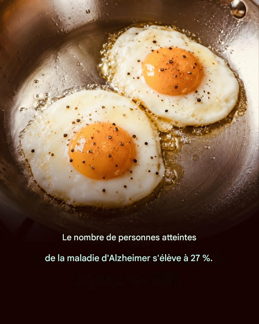 La consommation régulière d’œufs pourrait être associée à un risque moindre de maladie d’Alzheimer.