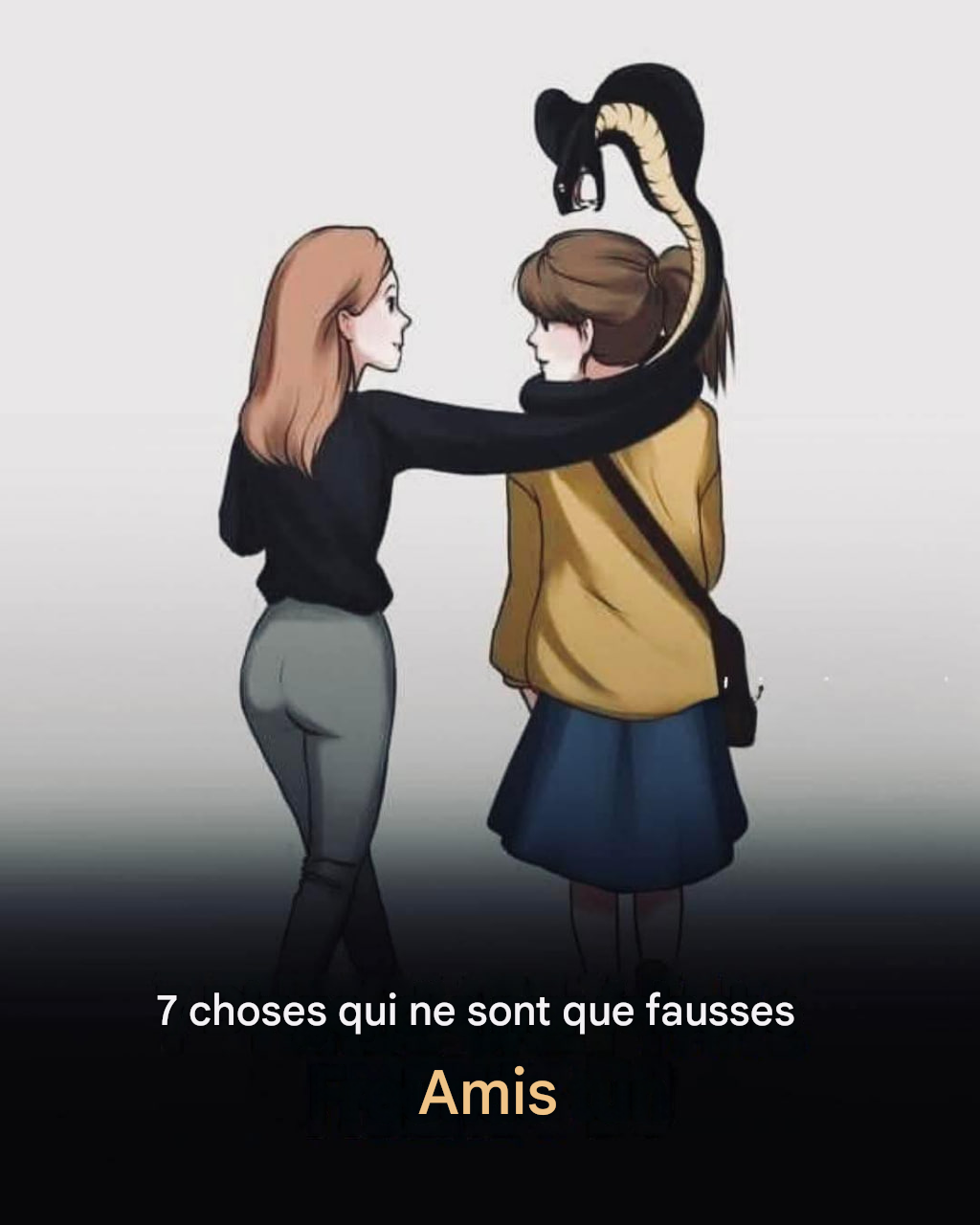 7 choses que seuls les faux amis font