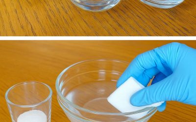 Voici comment enlever la patine blanche des verres et les faire briller avec une astuce cool