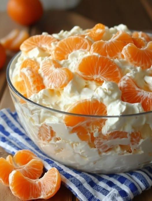 Salade classique aux mandarines