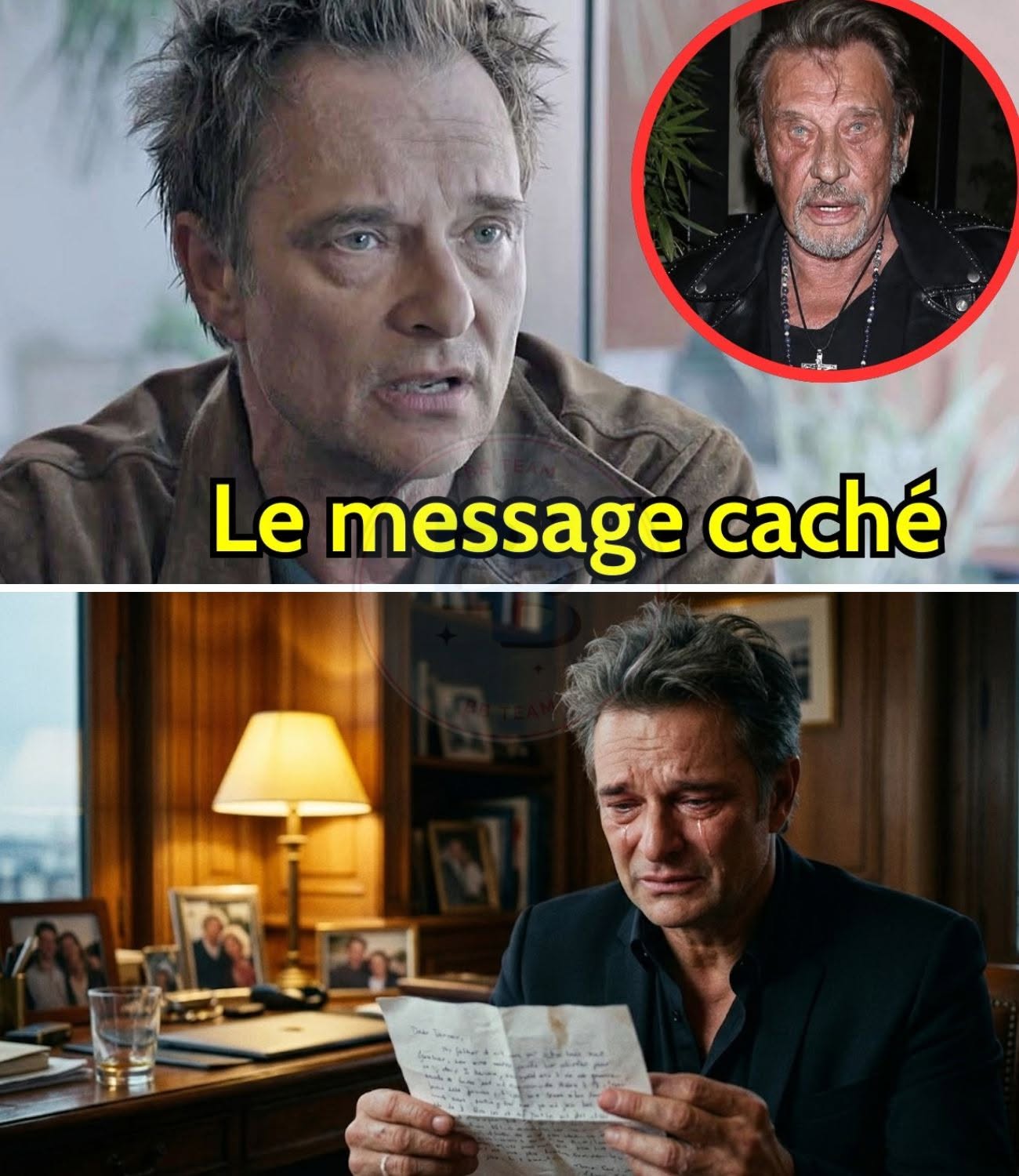 David Hallyday en Larmes : Le Secret Déchirant de Johnny Découvert 8 Ans Après !