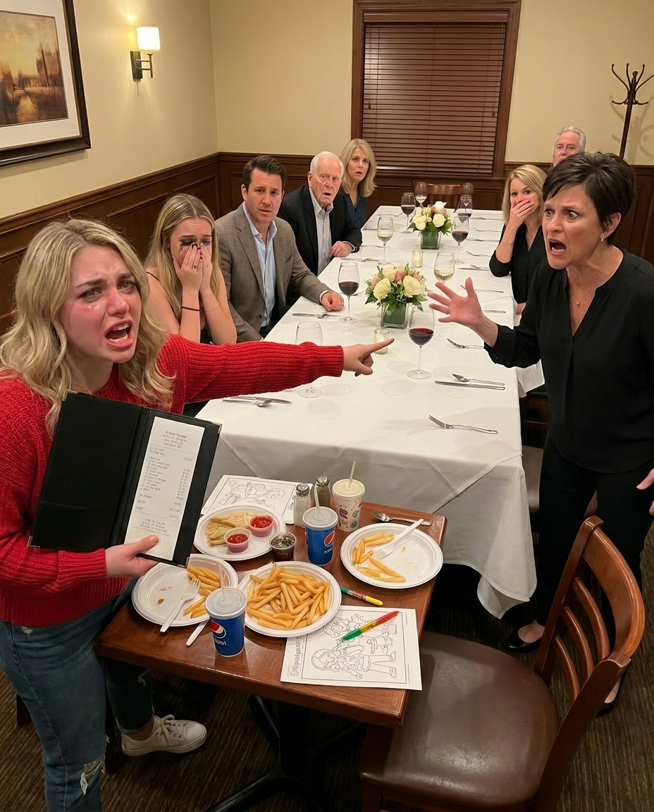 Je suis arrivée au dîner de fiançailles de ma cousine, et ma mère m’a dit : « Va t’asseoir avec les enfants. Il n’y a que des adultes à cette table. »