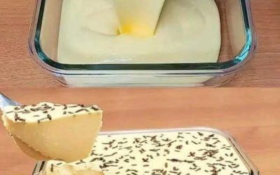 Recette de mousse crémeuse au chocolat blanc
