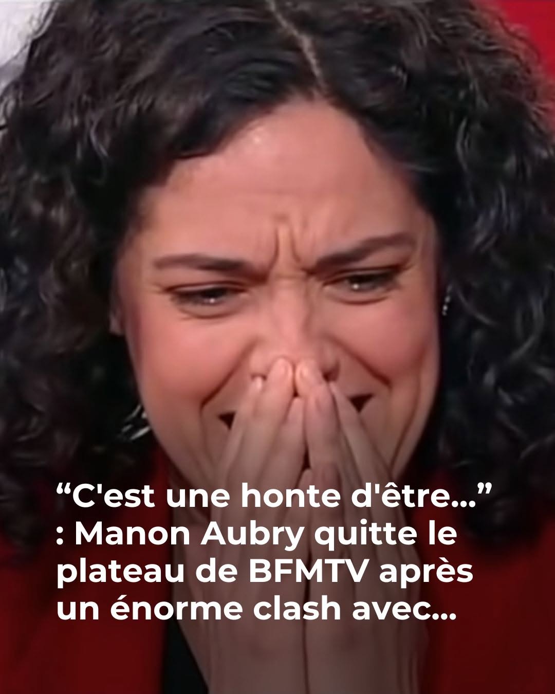 “C’est une honte d’être…” : Manon Aubry quitte le plateau de BFMTV après un énorme clash avec…Voir plus