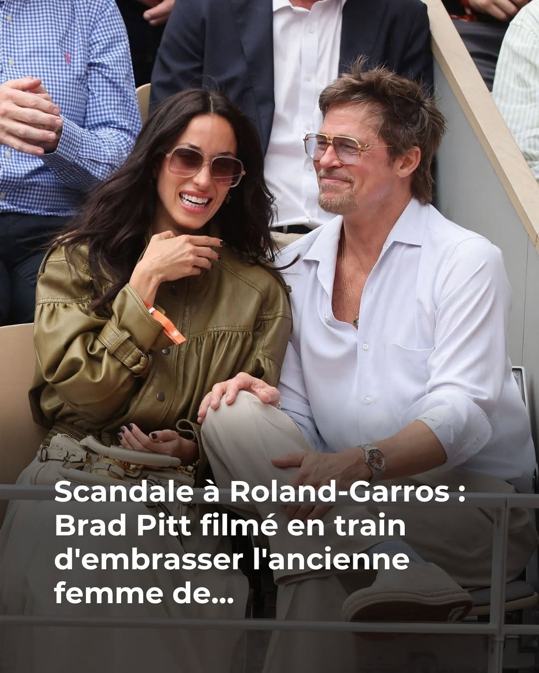 Les internautes pensent avoir reconnu la femme aux côtés de Brad Pitt, “c’est l’ancienne femme de…😱 😳 👇Voir plus