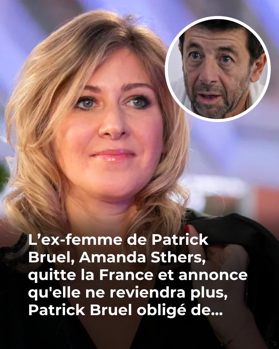 Amanda Sthers traumatisée : elle quitte la France avec ses enfants, loin de Patrick Bruel 😱 😲 👇Voir plus