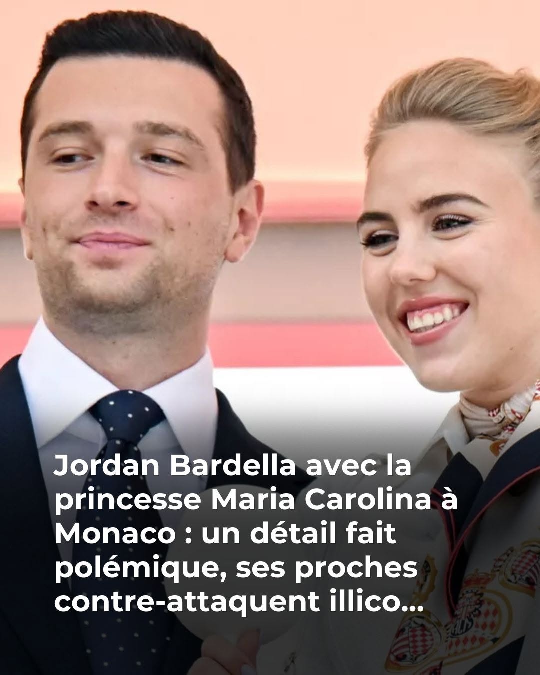 Jordan Bardella avec la princesse Maria Carolina : ce détail inattendu enflamme déjà les réseaux 🧐 👀 👇Voir plus