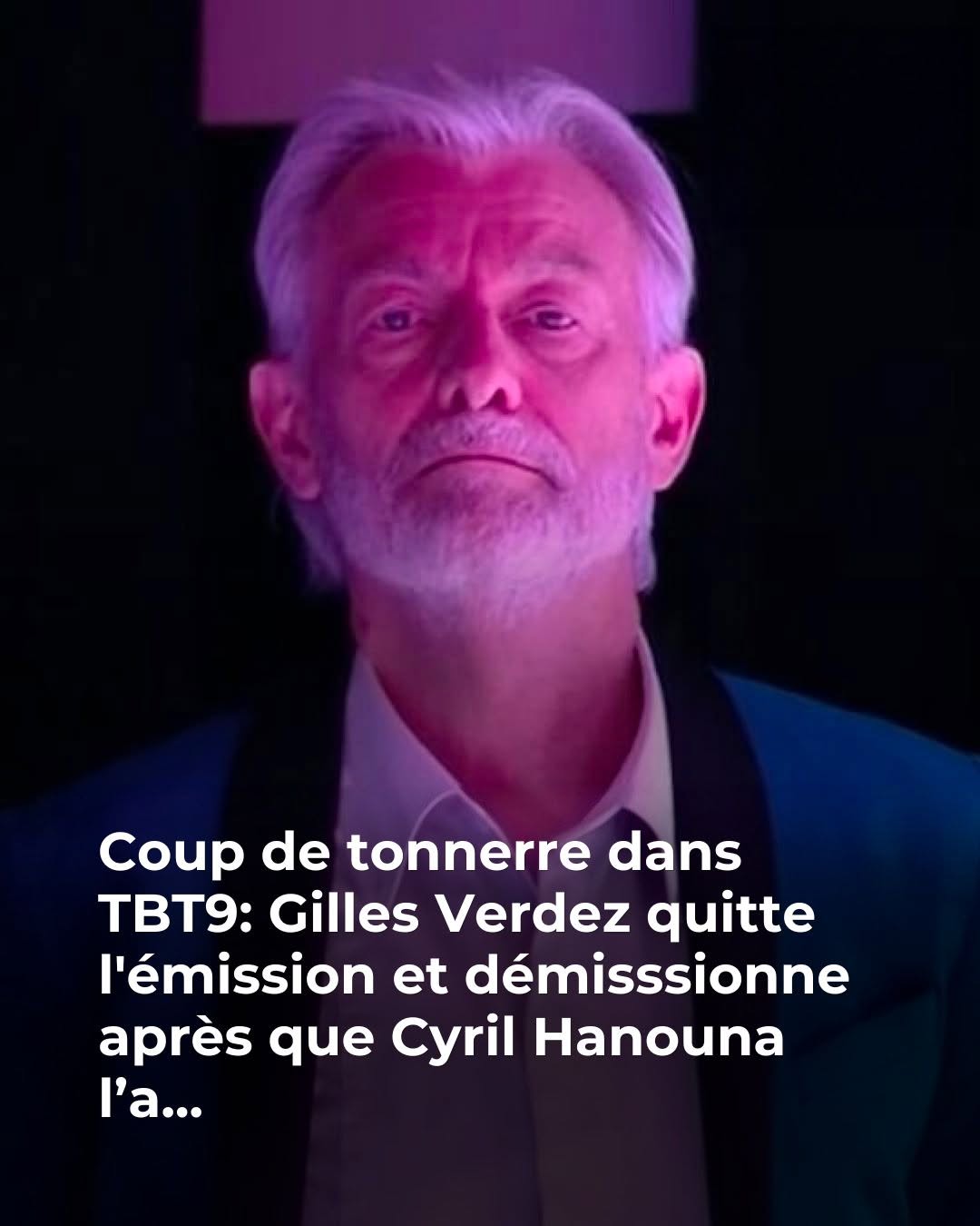 Humilié en direct, la décision radicale de Gilles Verdez 😱 😲 👇Voir plus
