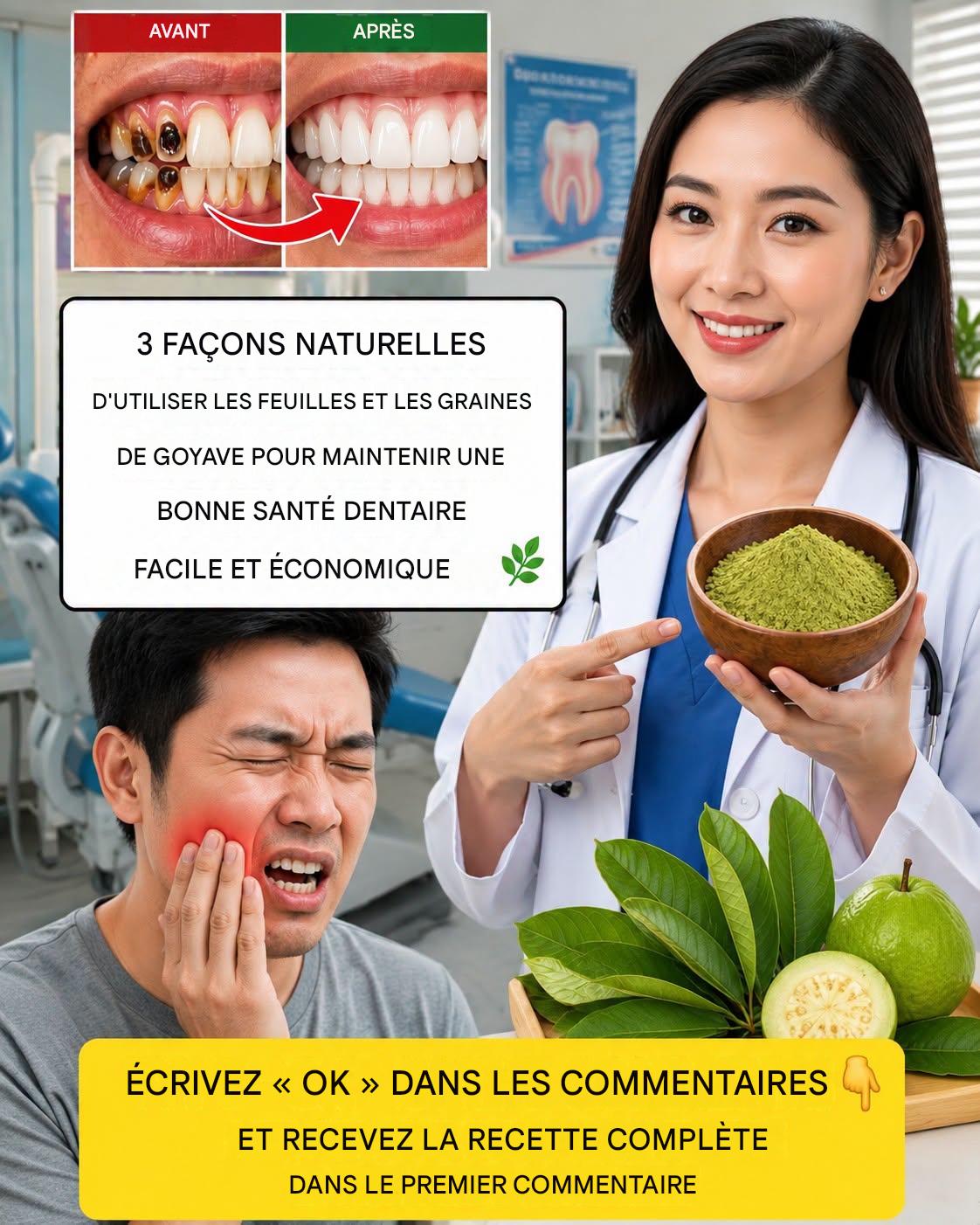 3 façons simples et économiques de soigner les caries avec des feuilles de goyave