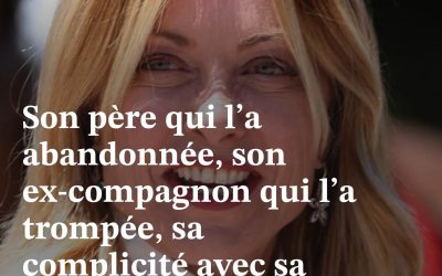 Giorgia Meloni : son père qui l’a abandonnée, son ex-compagnon qui l’a trompée, sa complicité avec sa fille Ginevra de 10 ans… que sait-on de sa vie de famille ?