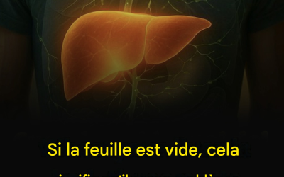 Si votre foie est surchargé, ces parties de votre corps peuvent être douloureuses.