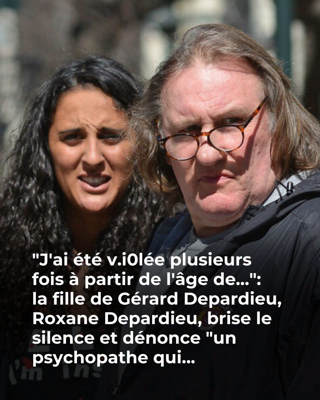 “A cause de mon père” : Roxane Depardieu dénonce une campagne de cyberharcèlement à son encontre