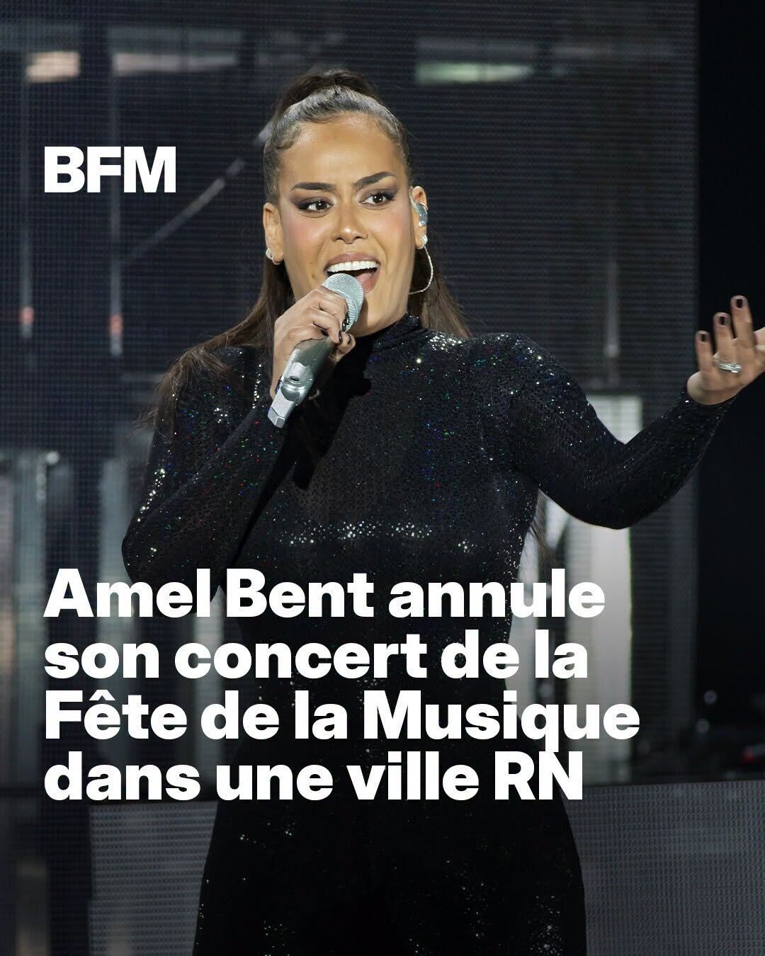 Amel Bent annule son concert à Bruay-la-Buissière pour la Fête de la Musique