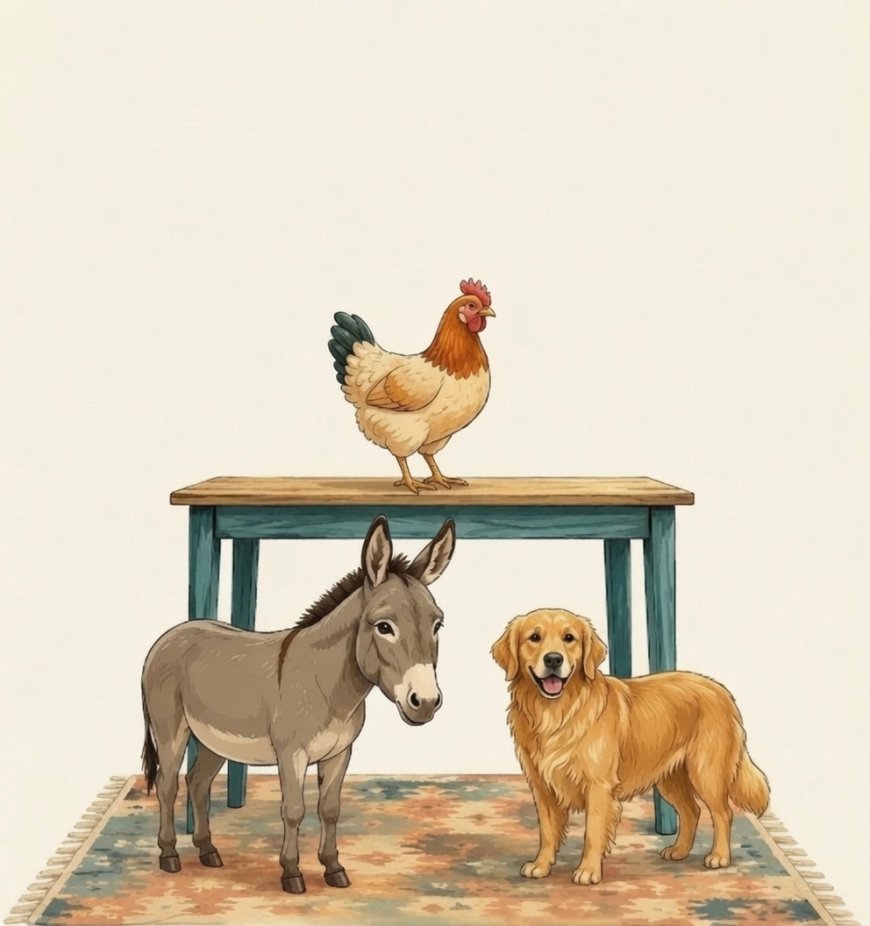Une énigme animale virale vous fait vous tromper dans le comptage des pattes : saurez-vous la résoudre ?