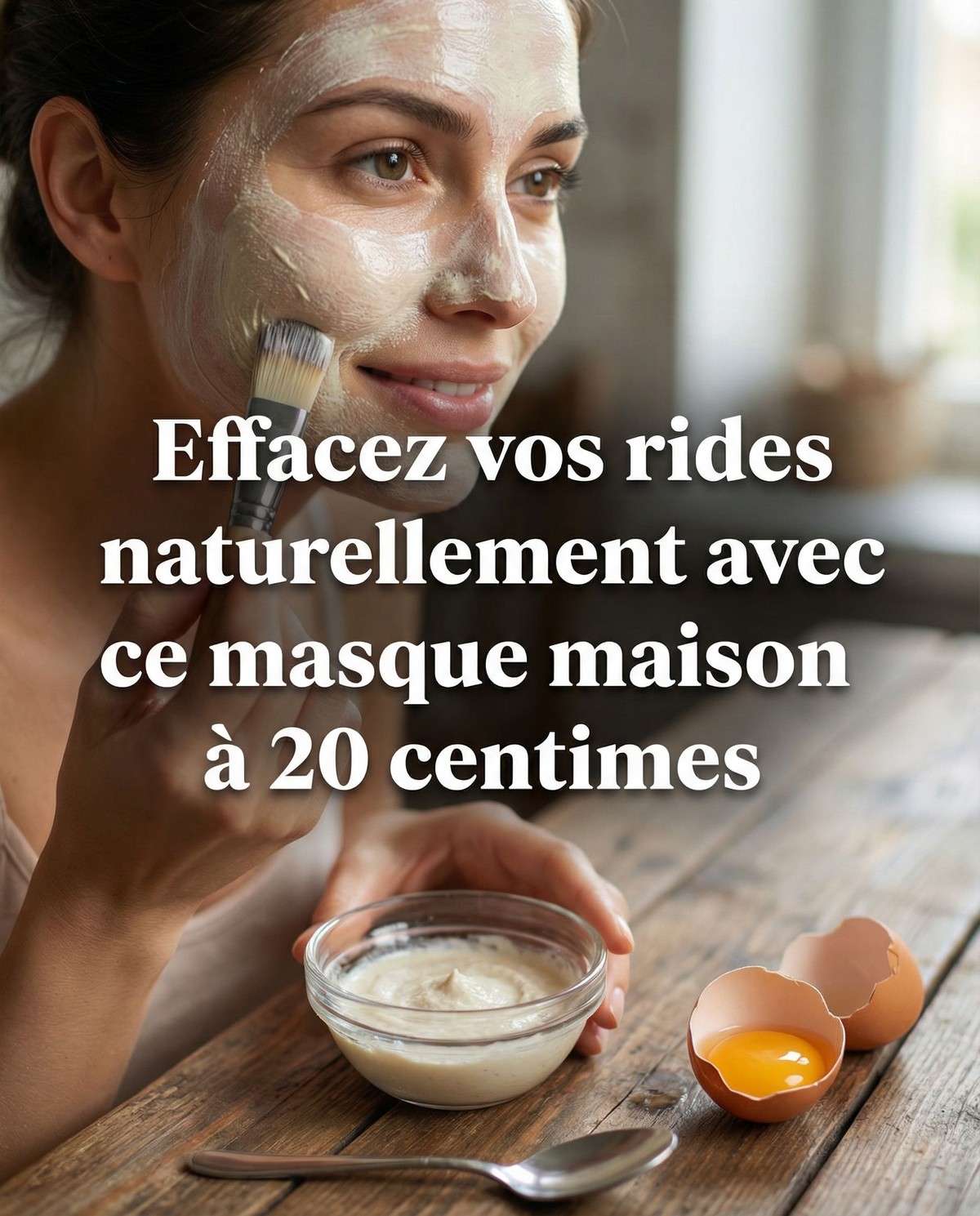 Effacez vos rides naturellement avec ce masque maison à 20 centimes (lien en commentaire)