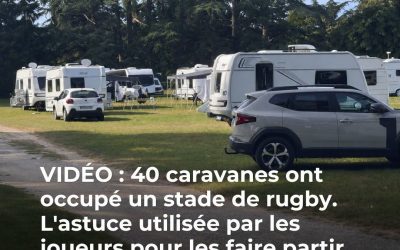 🟢Un stade occupé par 40 caravanes : leur réaction choque…Voir plus 👇